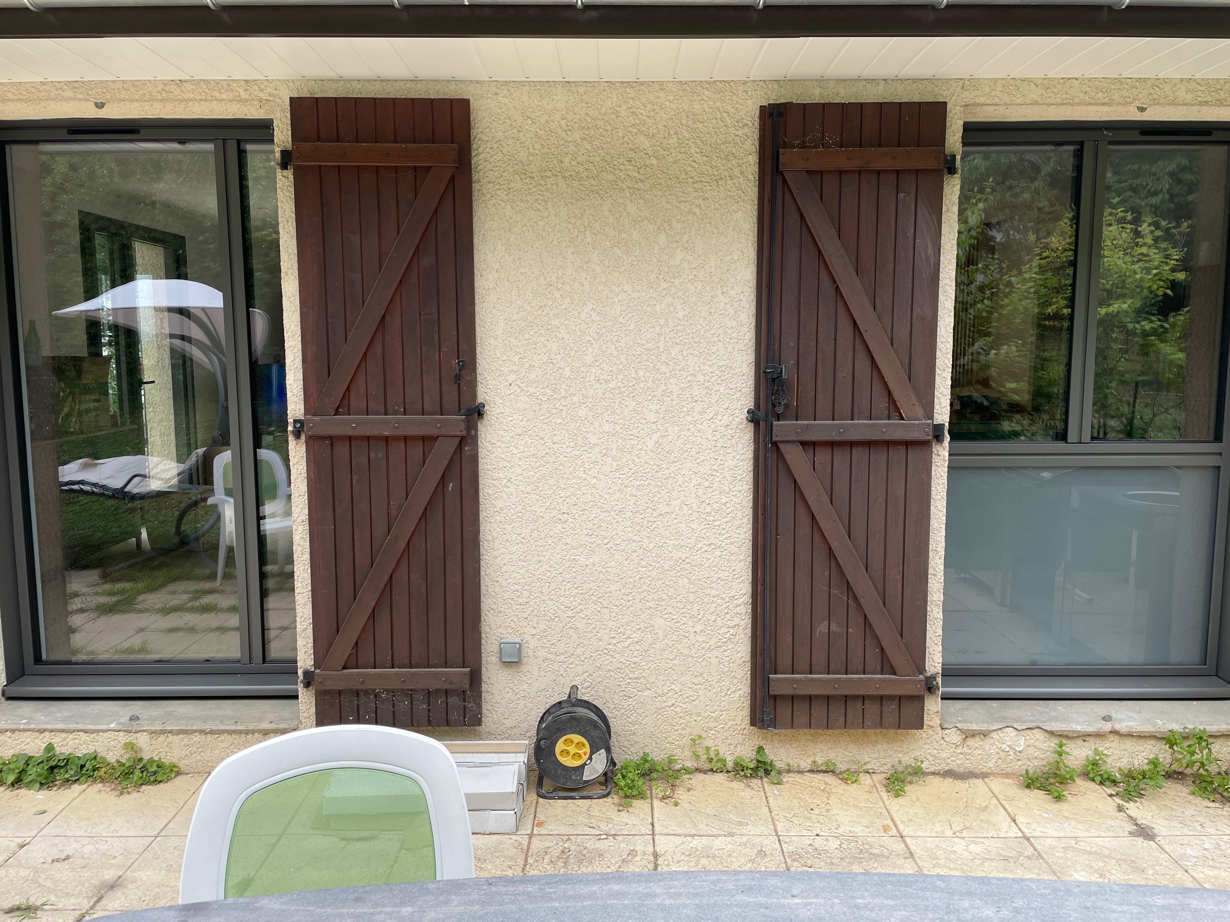 Porte-fenêtre alu intérieur